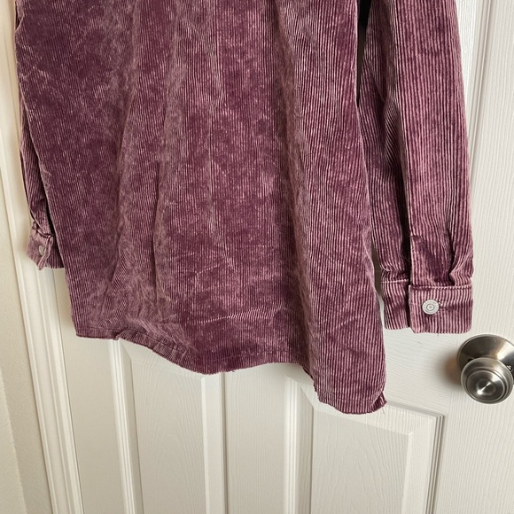 ZENANA OVERSIZED PREMIUM VINTAGE WASHED CORDUROY SHACKET M - Picture 9 of 11